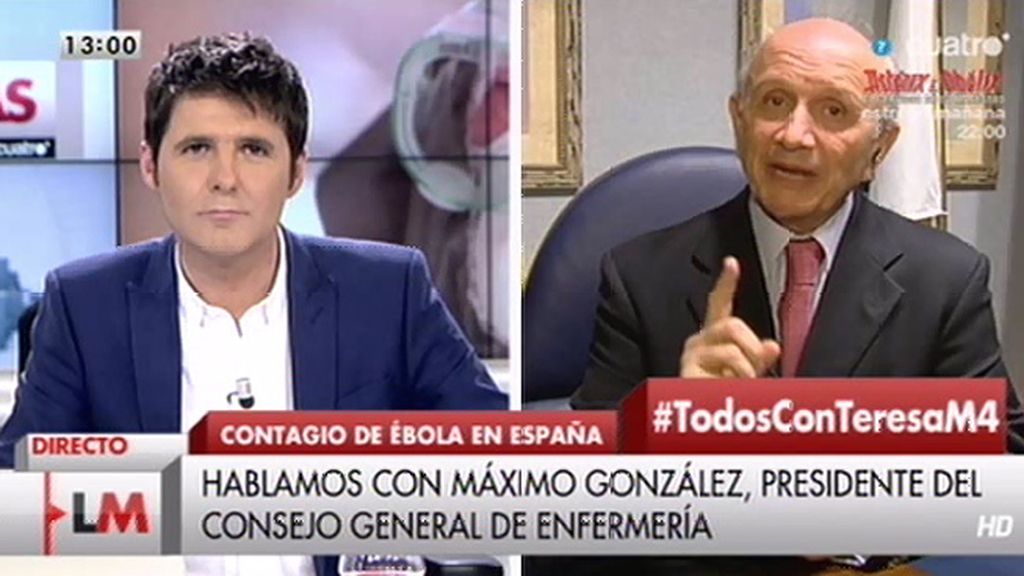 Máximo González, sobre el consejero de Sanidad: "Ha perdido el juicio"