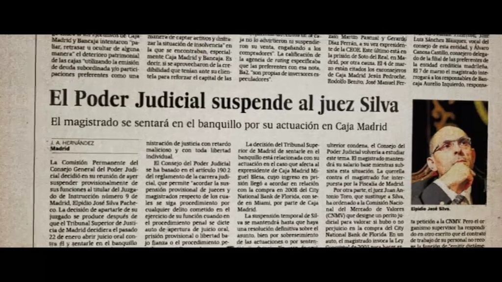 Elpidio Silva: "Soy un juez ciudadano así que voy a defender que se sepa"