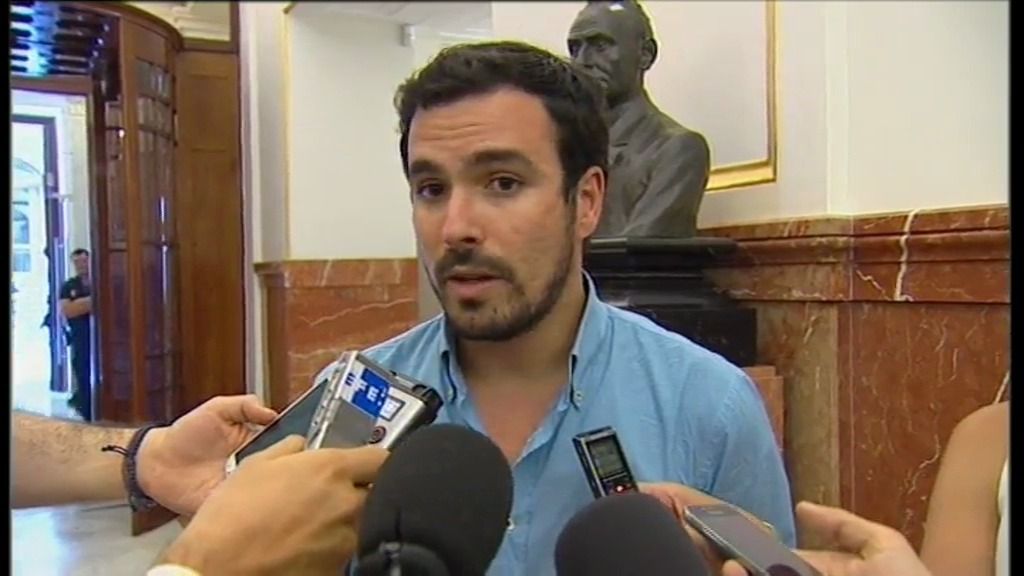 Alberto Garzón le dice 'no' a Pablo Iglesias