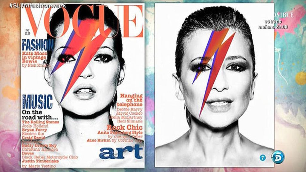 Gema López se transforma en Kate Moss