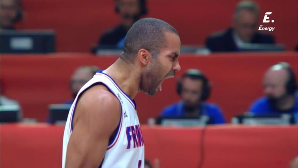 ¡Simplemente Tony Parker! Siete puntos en tres ataques y Francia manda en el marcador