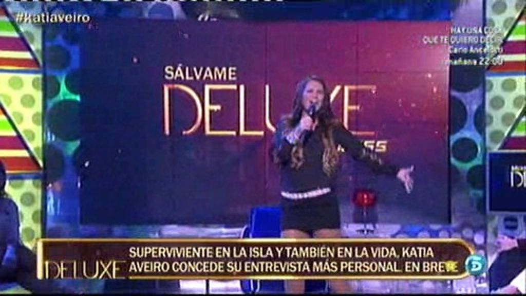 La actuación de Katia Averio en el 'Deluxe'