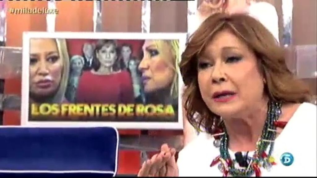 Mila, a Rosa Benito: "Yo no me he inventado un suicidio para no venir a trabajar"