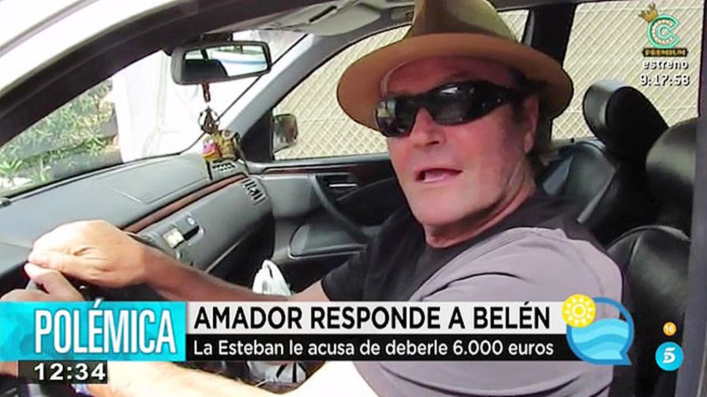 Amador: "Me gustaría que Belén demostrara por qué le debo yo 6.000 euros"