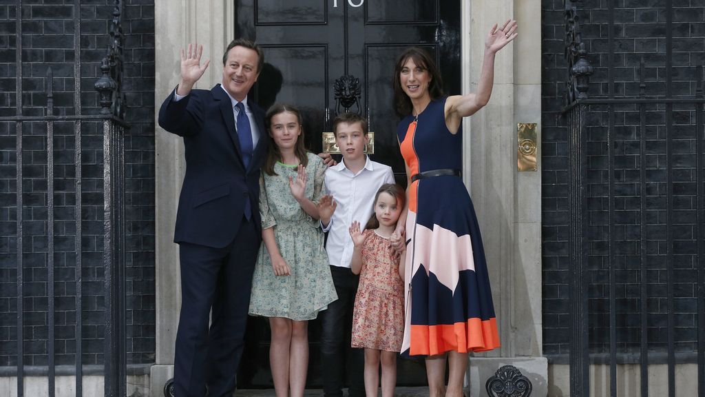 Cameron se despide de Downing Street
