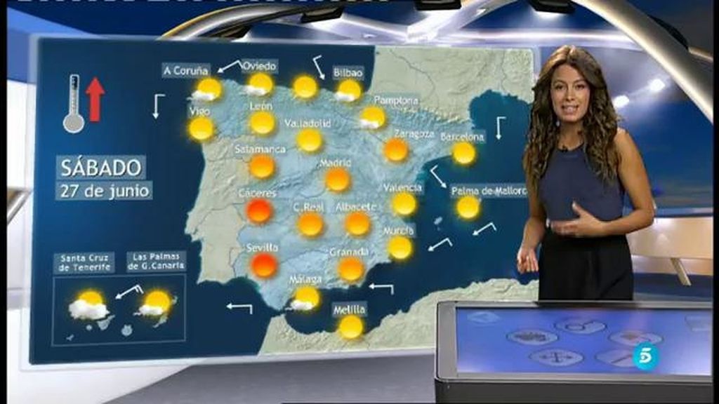 El tiempo, con Laura Madrueño