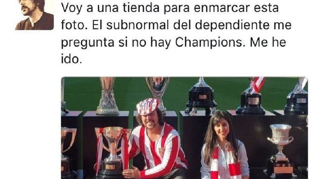 #HoyEnLaRed: el cabreo de un atlético convierte 'Cristalerías Chamberí' en TT