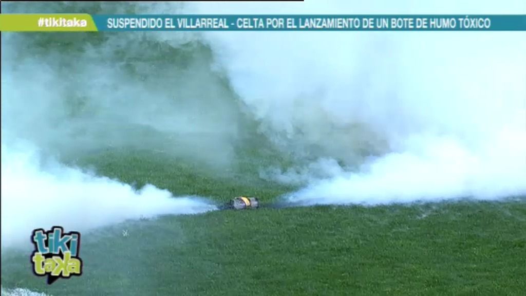 Imágenes del lamentable lanzamiento del bote de gas lacrimógeno en 'El Madrigal'