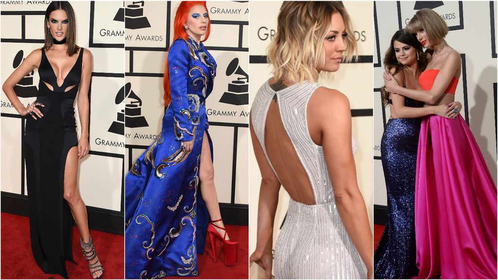 La alfombra roja de los premios Grammy