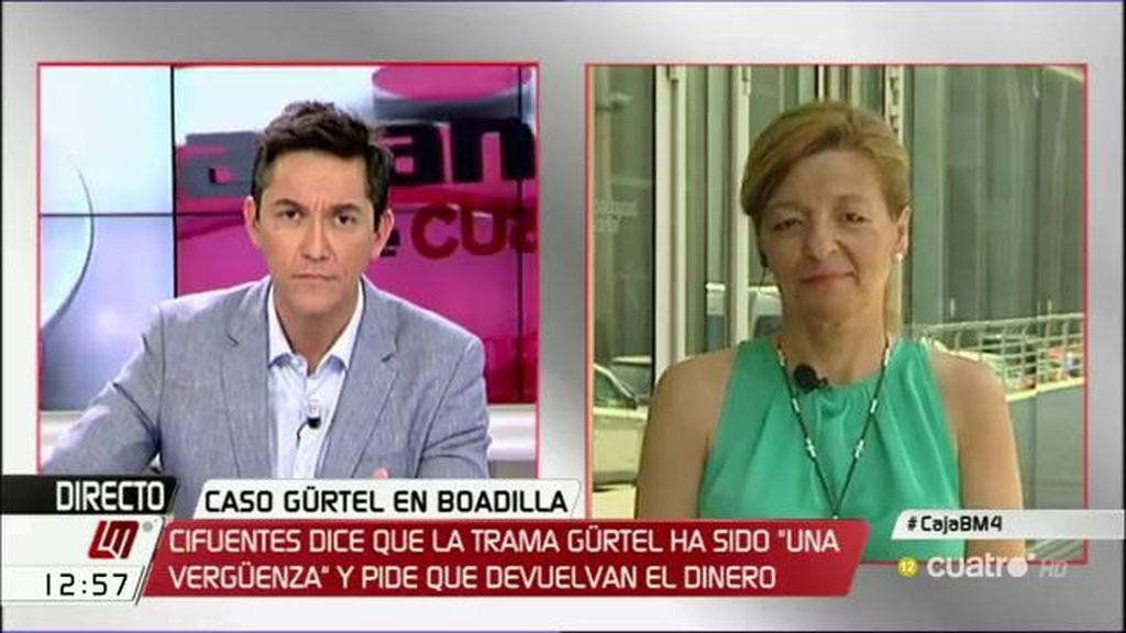 Ana Garrido: “Desde mi punto de vista, es una trama del PP, no contra el PP”