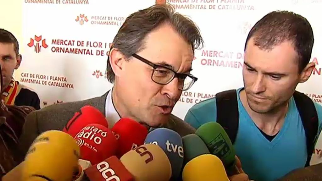 Artur Mas: "Luchamos contra el Estado español porque no tenemos más remedio"