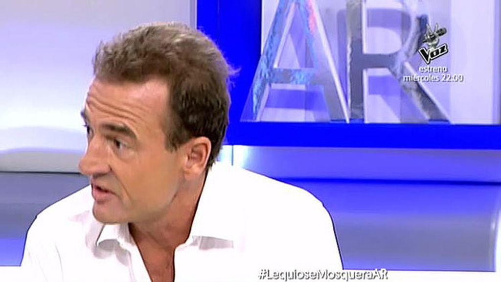 Lequio: "María y yo estamos mal por lo que está sucediendo, pero bien como pareja"