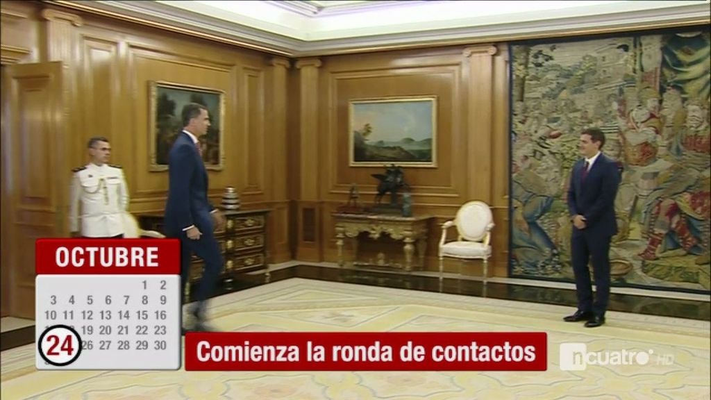 El calendario de la investidura a Mariano Rajoy