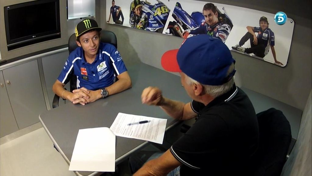Valentino Rossi: "El apoyo de la afición me da fuerzas para seguir"