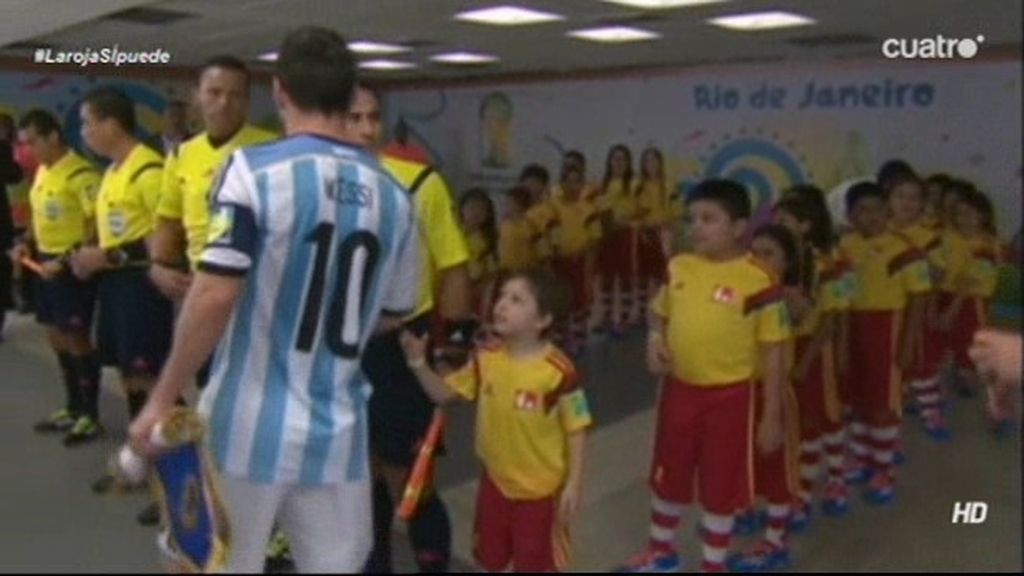 La historia del pequeño Agustín: el niño que se quedó sin el saludo de Messi