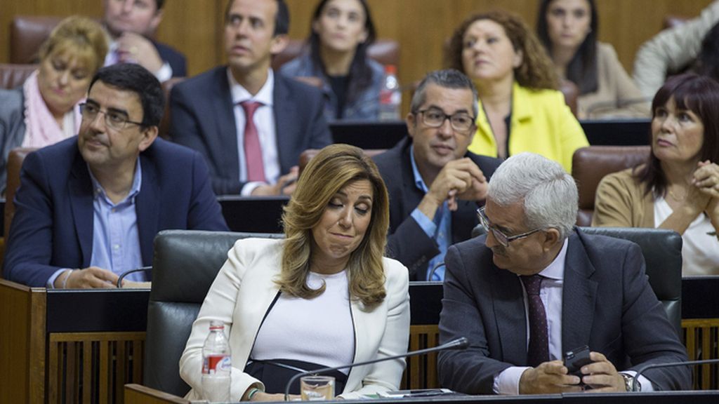 El Parlamento andaluz rechaza la investidura de Susana Díaz en su primera votación