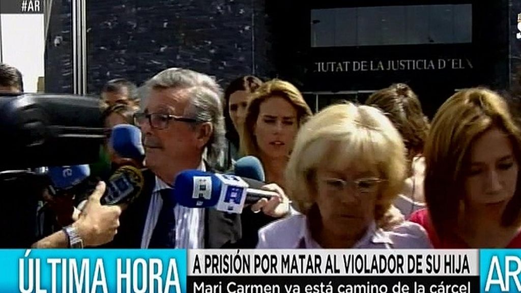 Mari Carmen, la mujer que asesinó al violador de su hija, ingresa en prisión