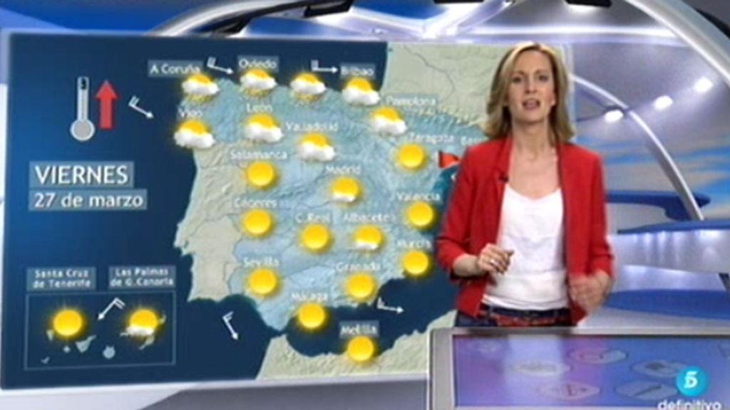 El tiempo con Rosalía Fernández