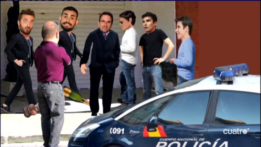 La cinta íntegra del incidente de dos periodistas italianos con la familia Márquez
