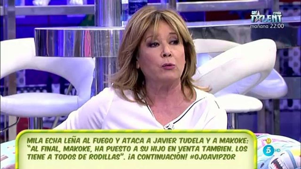 Mila Ximénez: "Si veo a Javier Tudela le voy a pedir disculpas"