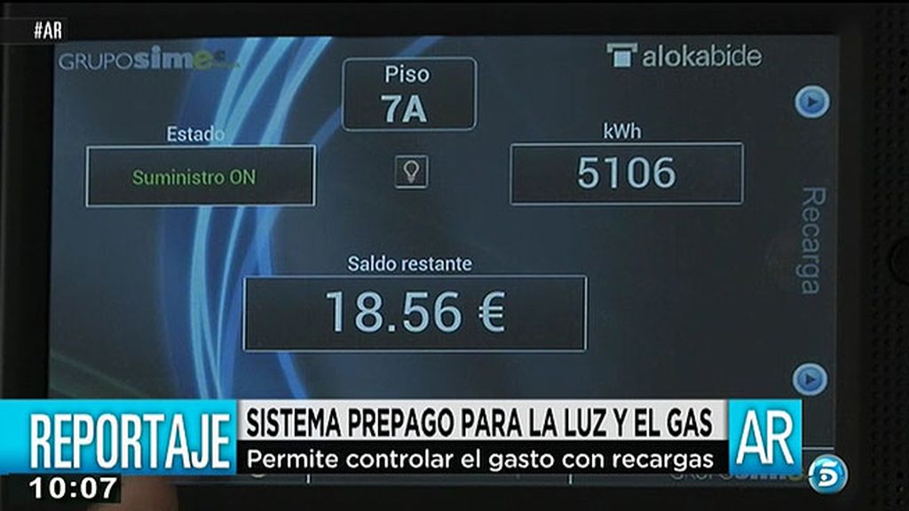 Inventan un sistema prepago para la luz y el gas