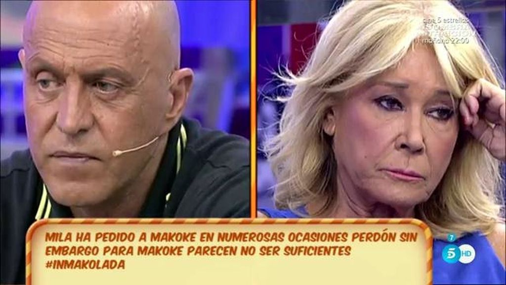 Matamoros, de Mila y Makoke: “Por mi parte no hay voluntad de que las cosas se tuerzan”