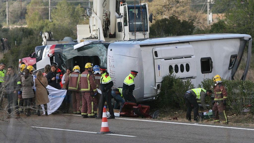 El conductor del autobús siniestrado, en estado de shock en comisaría