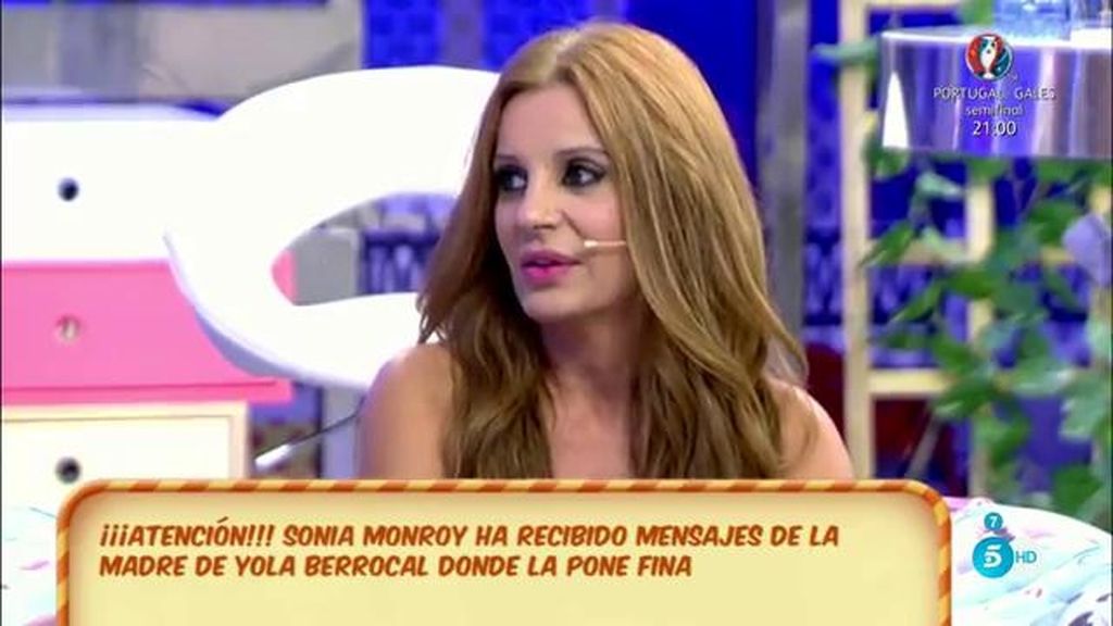 Sonia Monroy: “No me toquéis las narices, familia Berrocal, como hable estalla España”