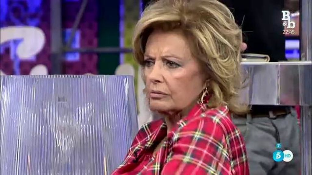 María Teresa: "Si yo vendo un ático, se lo doy a una inmobiliaria, no lo digo por televisión"