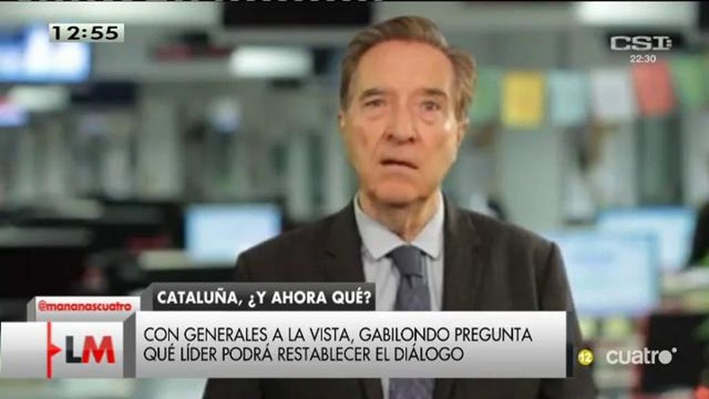 I. Gabilondo, tras las elecciones de Cataluña: "Se avecina un proceso reconstituyente"