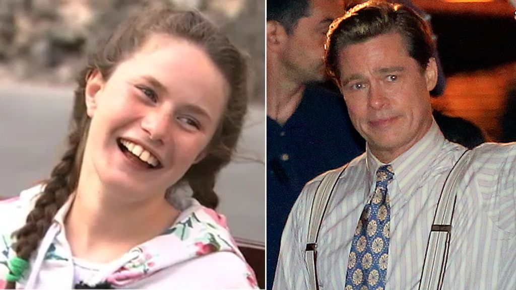Esta es la niña a la que salvó la vida Brad Pitt