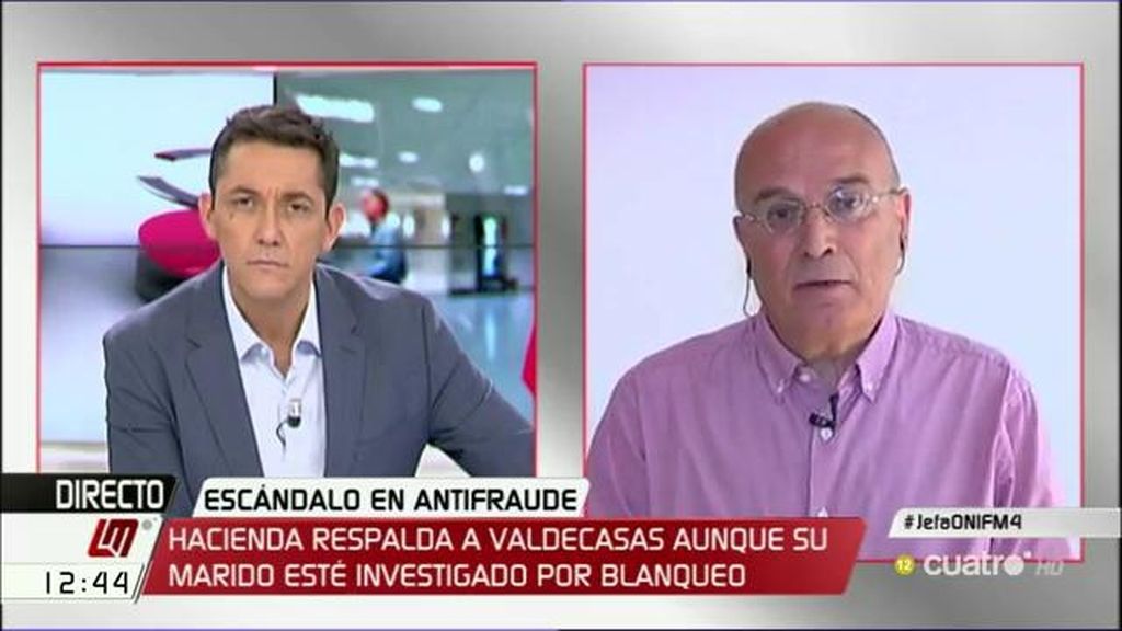 Ignacio Ruiz Jarabo, de la directora de la ONIF: “No debe seguir siendo la jefa de la Oficina de Investigación del Fraude”