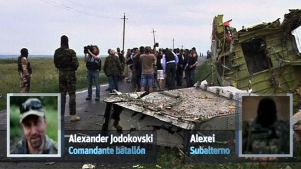 Ucrania acusa a Rusia y a los separatistas de esconder las cajas negras del MH17