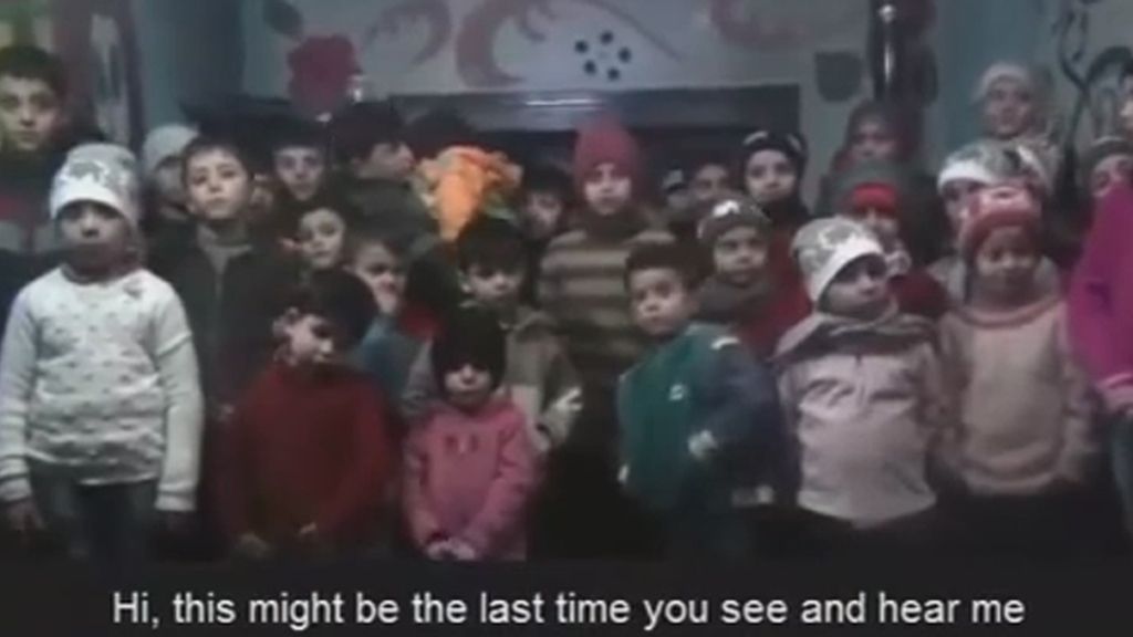 Llamamiento desesperado de un grupo de niños huérfanos desde Alepo