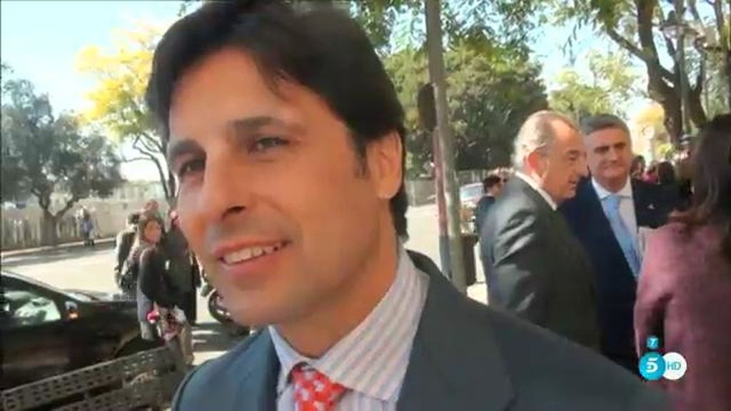 Fran Rivera, del bautizo de su sobrina: "Me alegro de no habérmelo perdido”