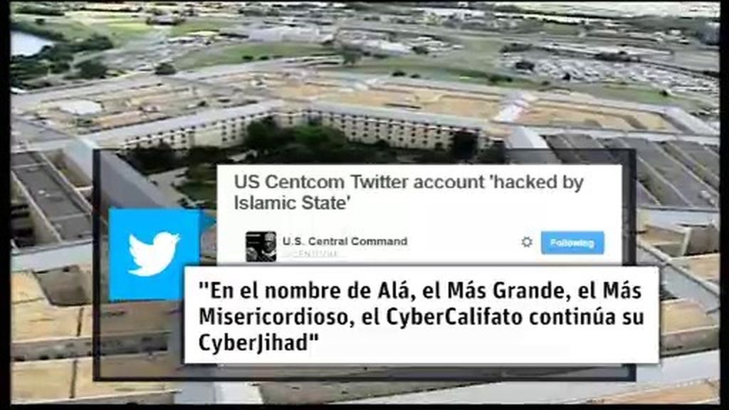 El Estado Islámico piratea la cuenta de Twitter del Pentágono para Siria e Irak