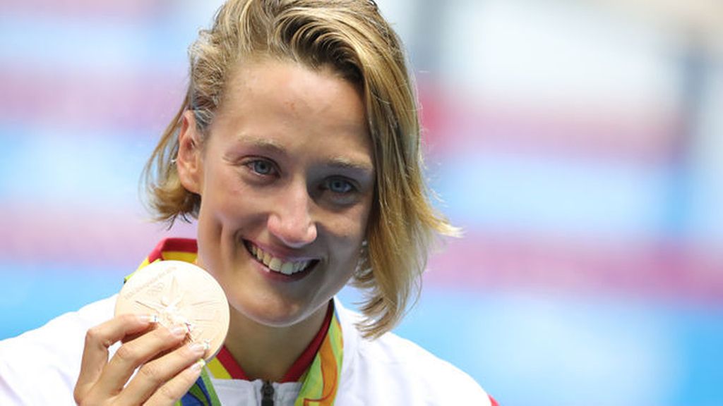 Mireia Belmonte inaugura el medallero español con el bronce en 400 estilos