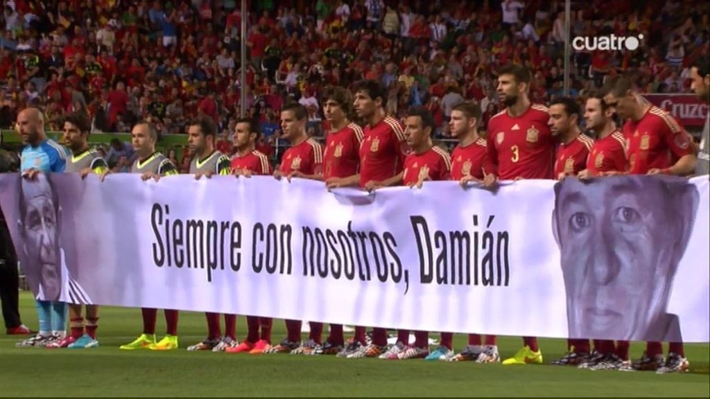 España se une en recuerdo de Damián, utillero de la selección durante 25 años