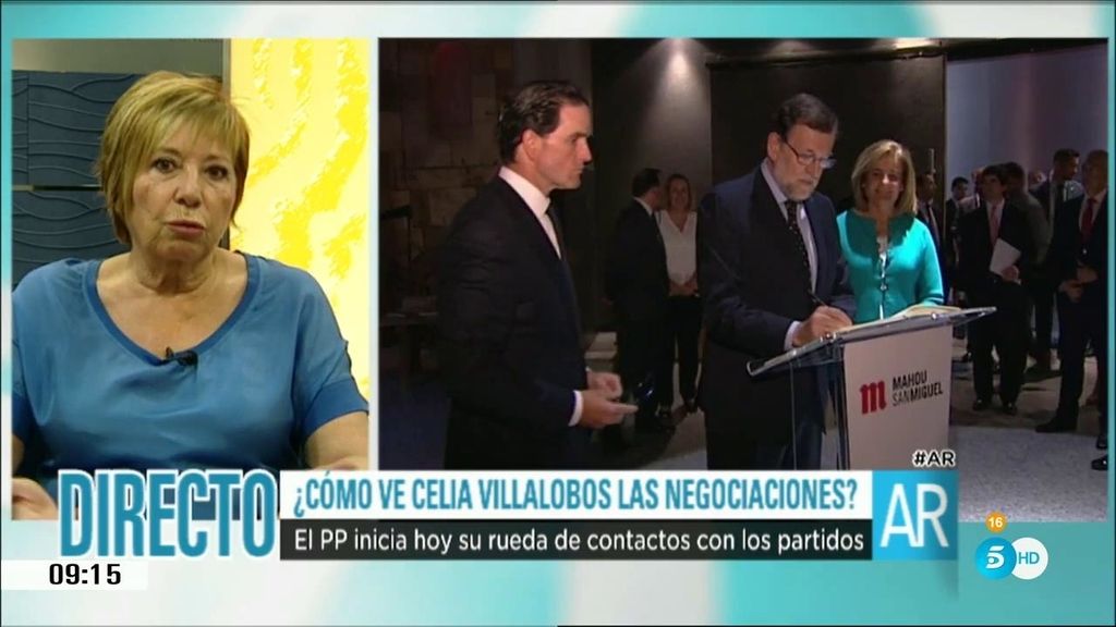 Celia Villalobos: "La campaña más dura ha sido contra Rajoy"