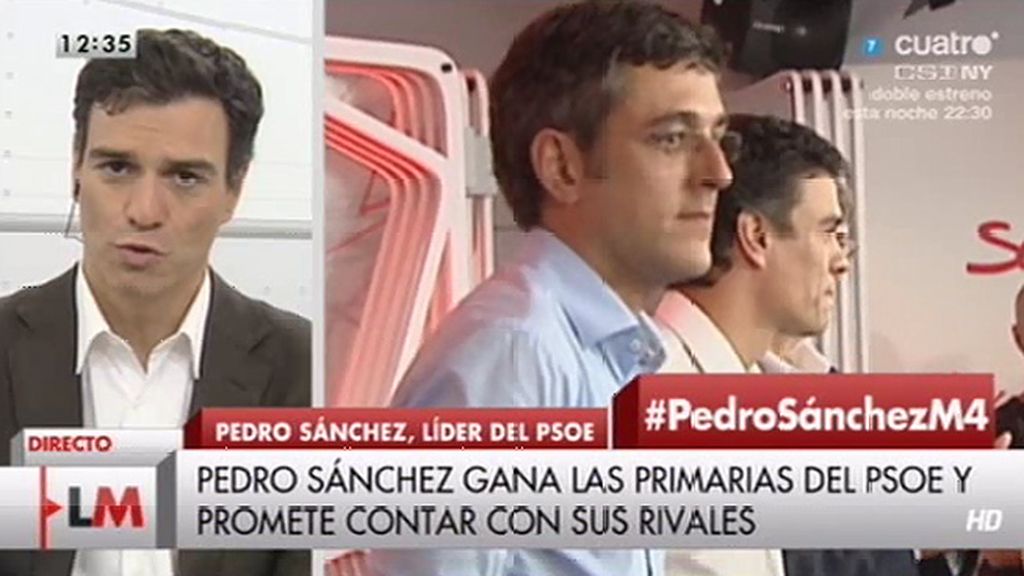 Sánchez, sobre Madina y Tapias: "Sería un lujo poder contar con ellos en el equipo"