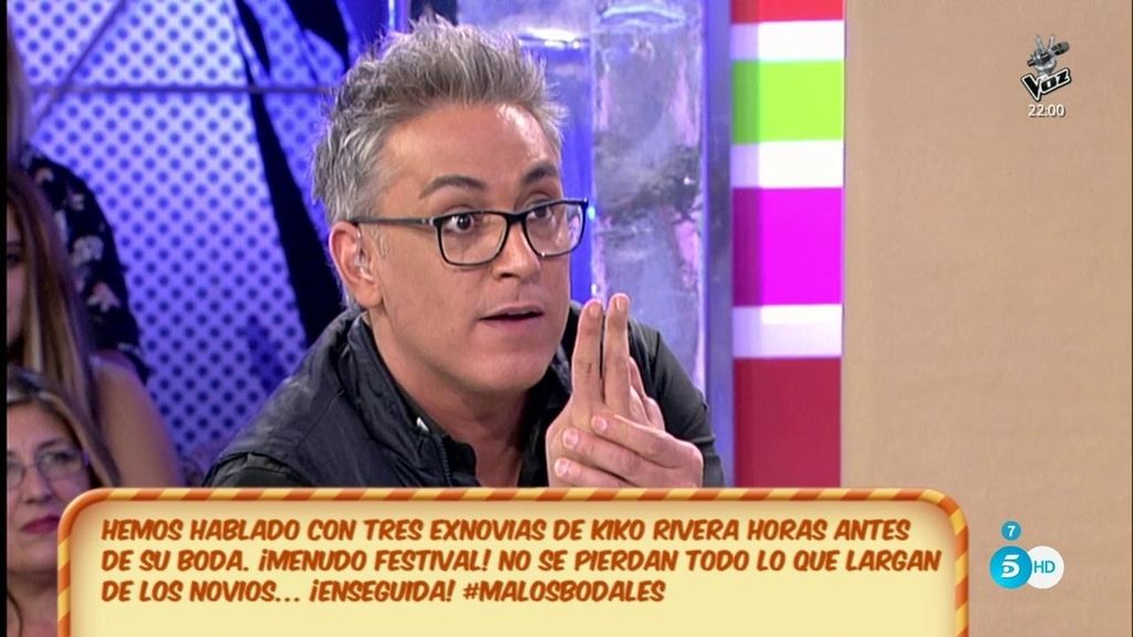 Kiko Hernández, avisa a Kiko Rivera: “Dos de la boda me han dicho que la van a reventar”