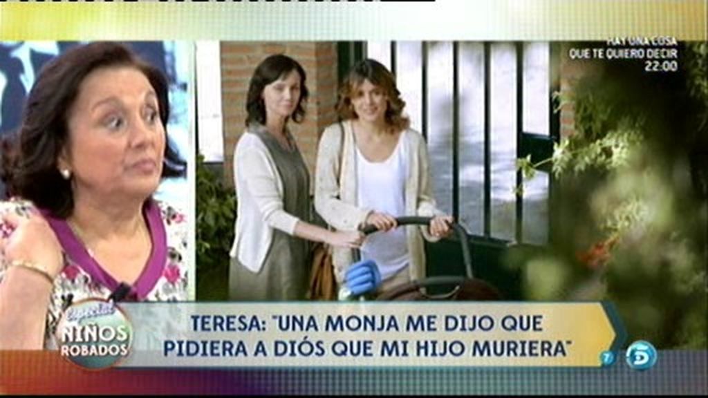Teresa: "He llorado un robo, no un entierro"