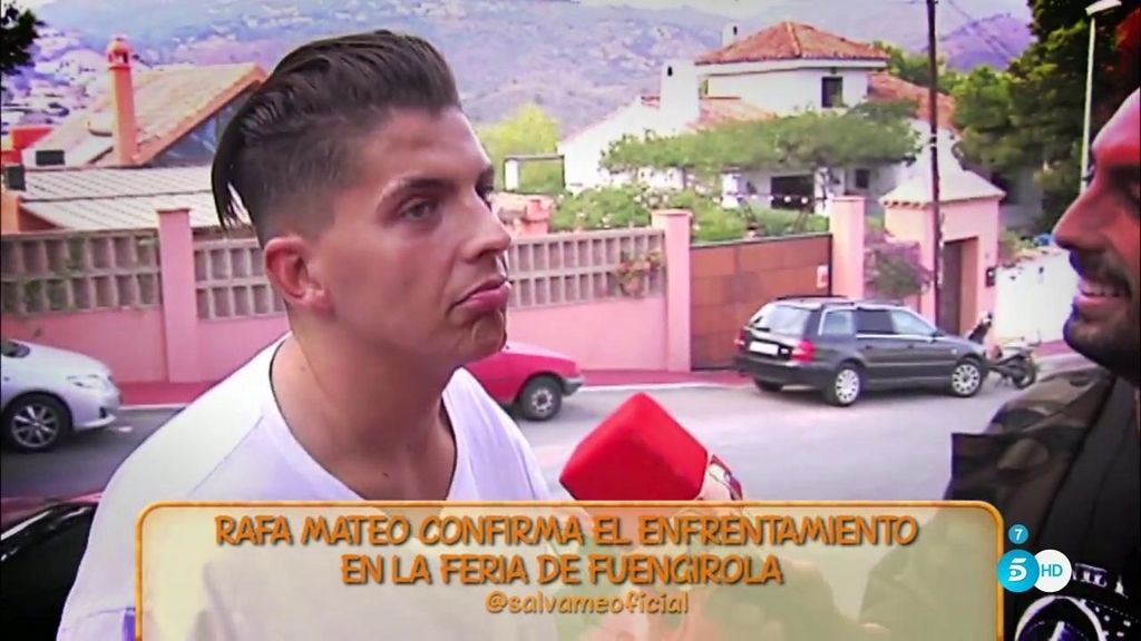 Rafa Mateo acaba en comisaría tras provocar un altercado en la feria de Fuengirola