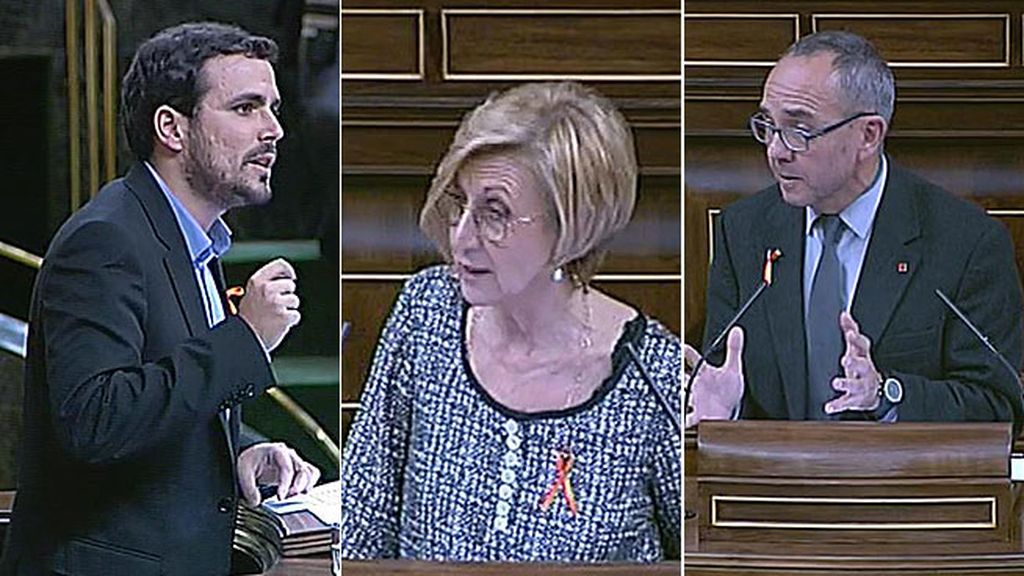 Garzón, Díez y Coscubiela coinciden en que Rajoy que vive alejado de la realidad