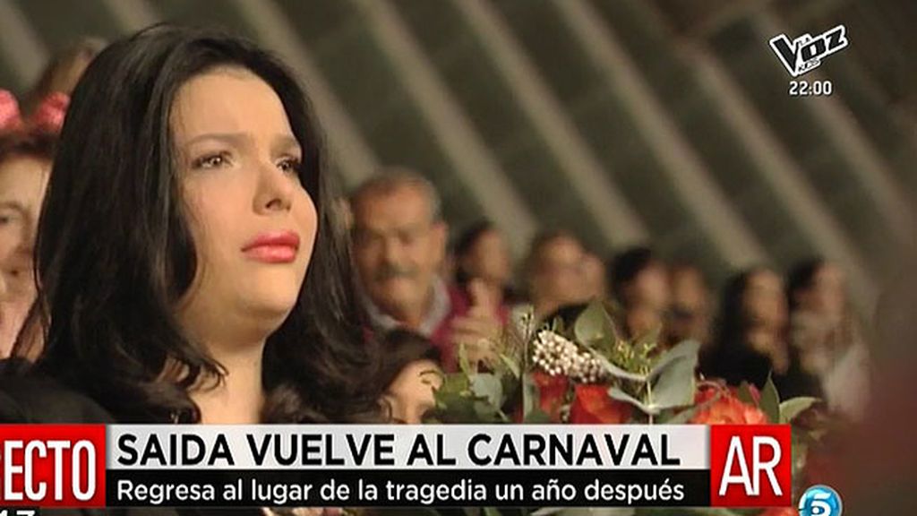 Saida regresa al Carnaval un año después de la tragedia