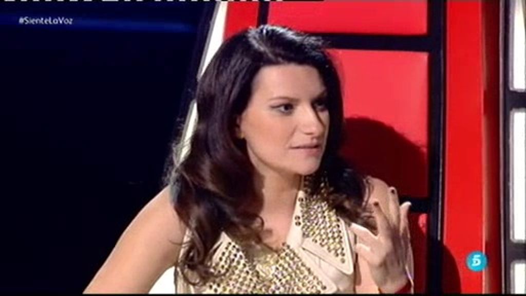 Laura Pausini, tras escuchar a los artistas de Orozco: "Tengo un cacao que me flipas"