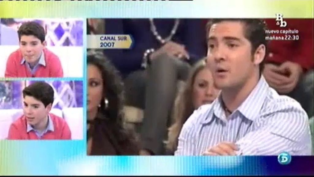 ¡Los gemelos ya conocían a Bisbal!