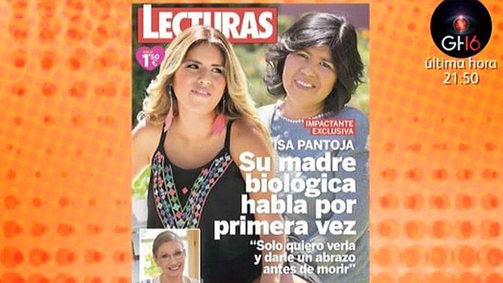 La supuesta madre biológica de Isa Pantoja habla por primera vez en la revista ‘Lecturas’