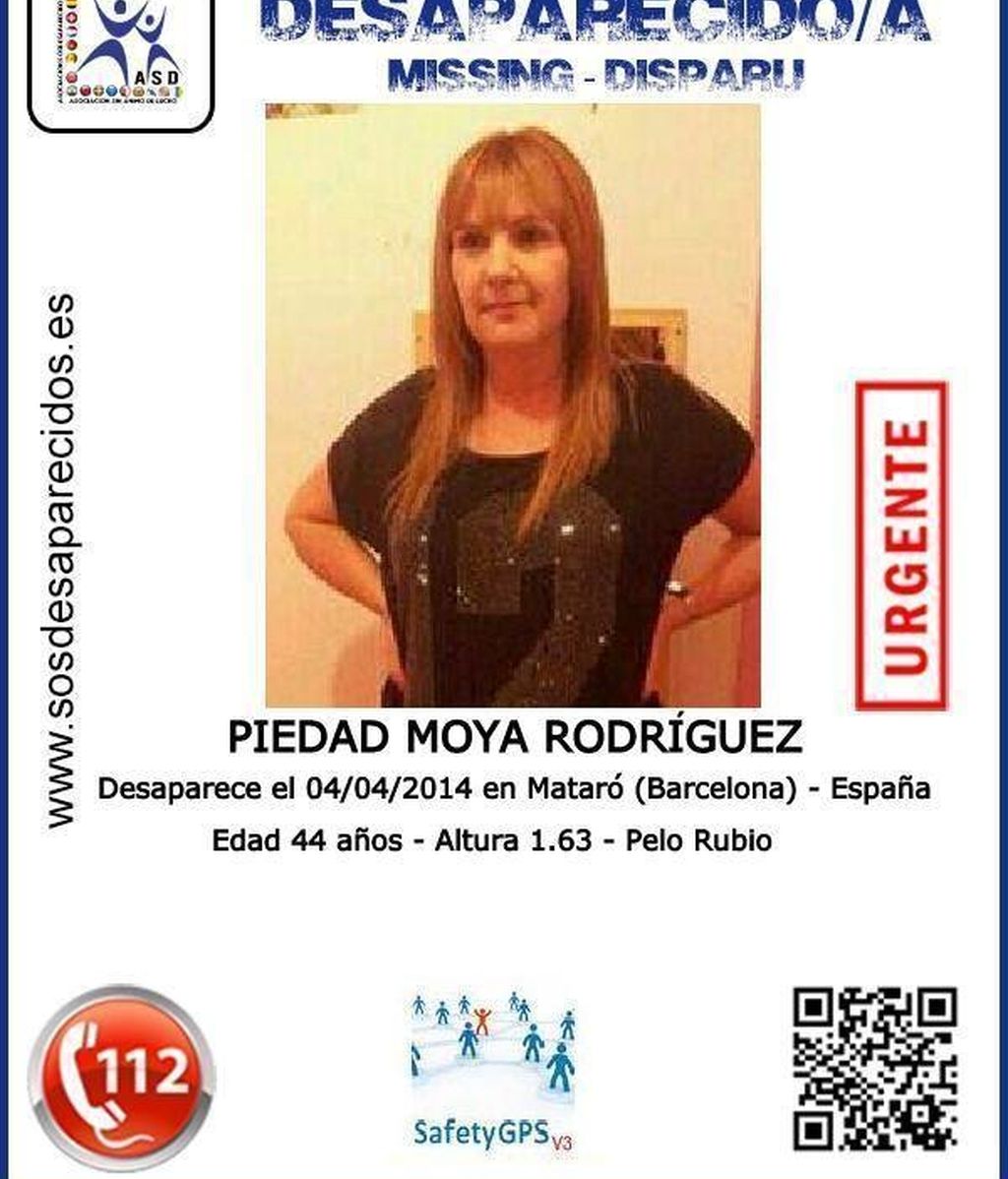 En busca de pistas sobre Piedad Moya, desaparecida en Mataró