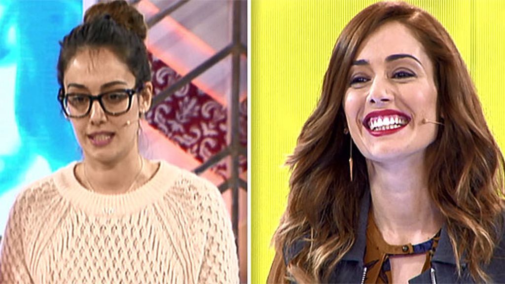 Esther deja embelesada a Cristina Rodríguez con su perfecta sonrisa